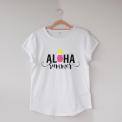 Camiseta Aloha Blanca