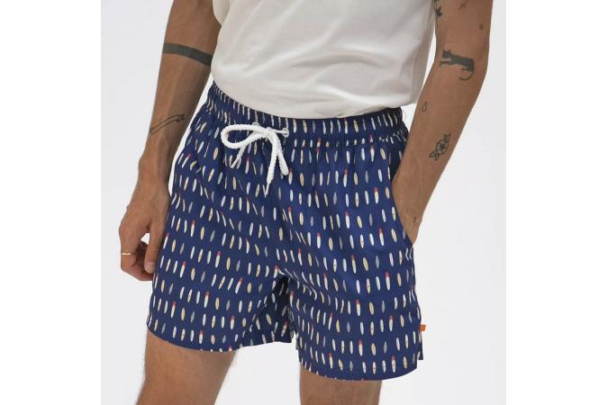 Bañador Printed Swimshorts Surfboards Multi