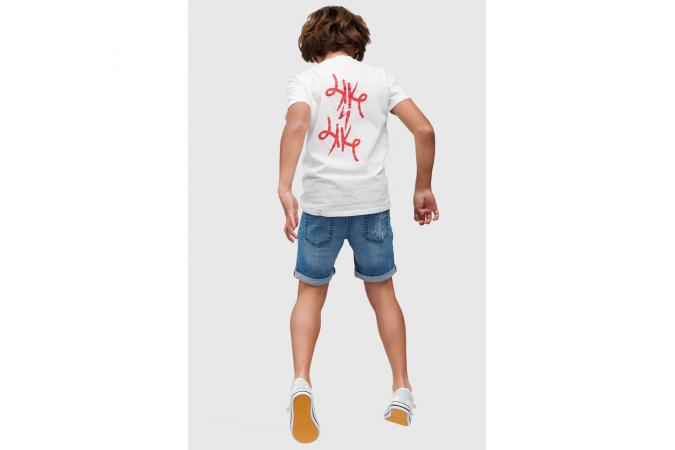 Camiseta Basic Tee Kids 03 White