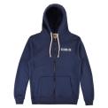 BREWER ZIP HOODIE JR BLUE