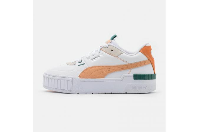 Zapatillas Cali Sport Mix Wns Puma White Peach Cobbler