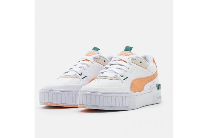 Zapatillas Cali Sport Mix Wns Puma White Peach Cobbler