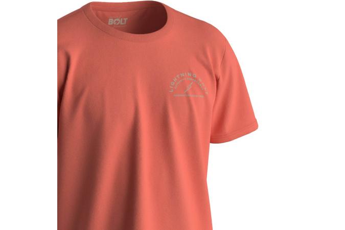Camiseta Bolt Don´t Panic Tee Coral