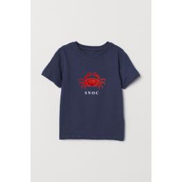 Camiseta criba jnr marino