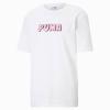 Camiseta Downtown Graphic Tee Puma White Star Sapphire