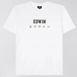 Camiseta Edwin Japan TS White Garment Blanca