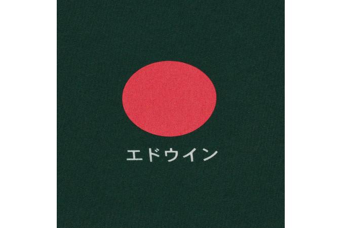 Camiseta Edwin Japanese Sun TS Pine Grove