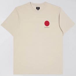 Camiseta Japanese Sun TS Silver Grev Garment Washed Beige