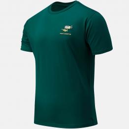 Camiseta Nb Ath Minmz Tee Nwg Verde