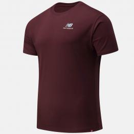 Camiseta NB Essentials Embroidered Tee Granate