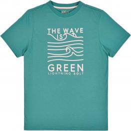 Camiseta Green Wave Tee Frosty Green