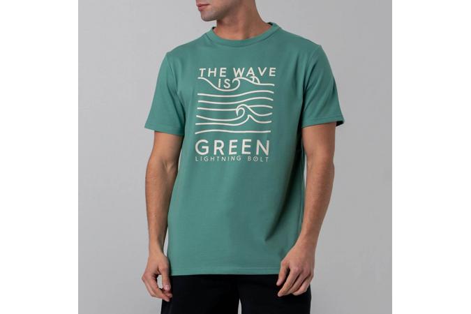 Camiseta Wave Frosty Green