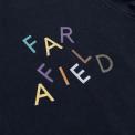 Camiseta Far Afield FA T-Shirt Wonky Logo Carbon