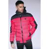 PANELLED MISSILE JACKET HOT RED