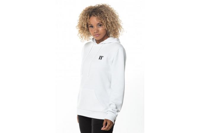 CORE PULL OVER HOODIE WHITE