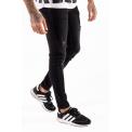 ESSENTIAL SUPER STRETCH DISTRESSED JEANS SKINNY FIT JET BLACK WA