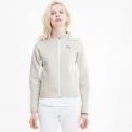 Sudadera Evostrip Full-Zip Hoodie White Heather