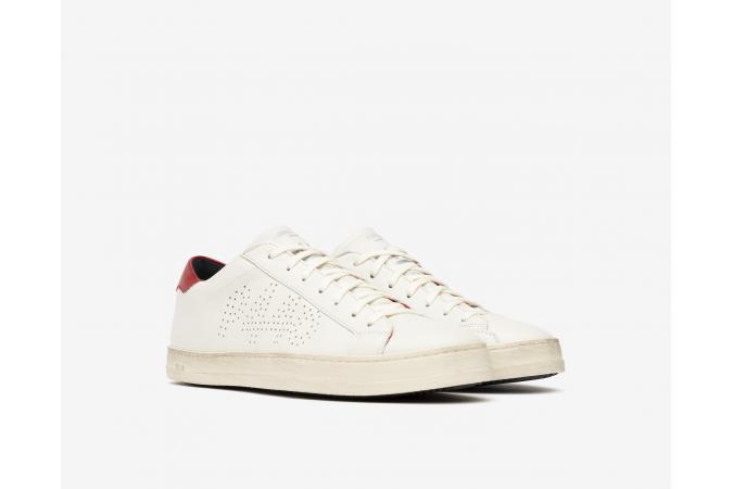 Zapatillas F20John -M Cream/ Rojo