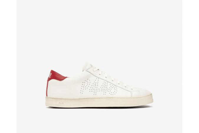 Zapatillas F20John -M Cream/ Rojo