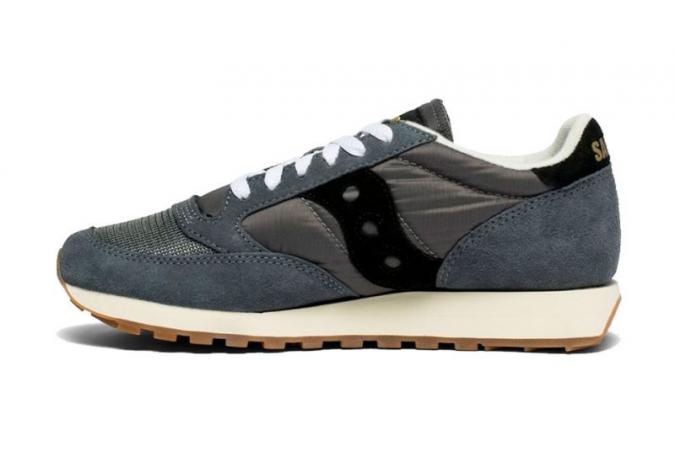 Zapatillas Jazz Original Vintage Gris/Negro