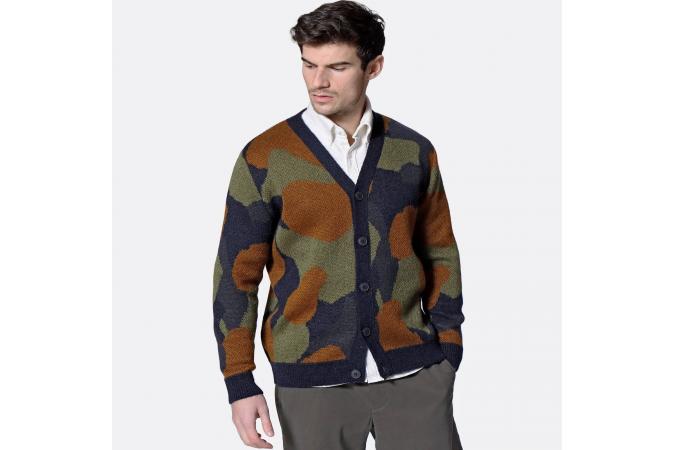 Georgie Cardigan (Camo Classic)