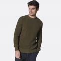 Jersey Far Afield Zaca Crewneck Dark Olive