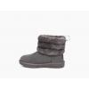 Bota K Fluff Mini Quilted Charcoal