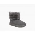 Bota K Fluff Mini Quilted Charcoal