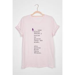 Camiseta Louise Rosa