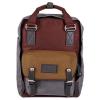 Mochila Macaroon Space Series Brown X Charcoal