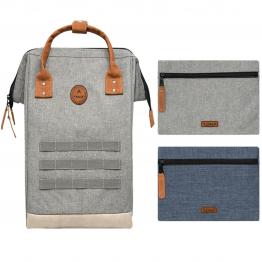 Mochila Cabaia New York Grey Melange Medium