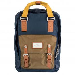 MACAROOM GLOSSY BLOCKING SERIES NAVY X KHAKI