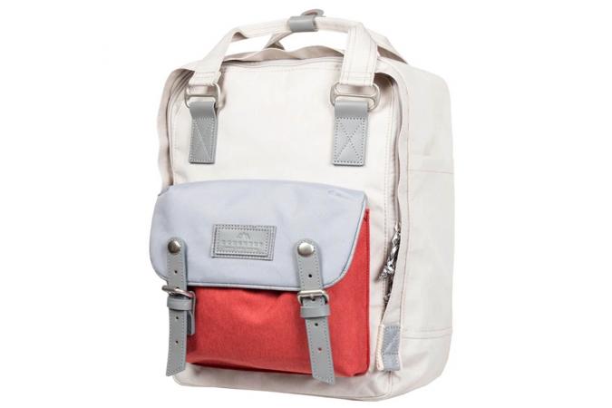 Mochila Macaroon Space Series Stone X Light Grey