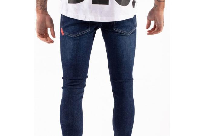 Pantalones Essential Super Stretch Skinny Fit Indigo