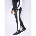 POLY PANEL TRACK PANT BLACK AND WHITE