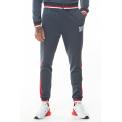 RIBBED POLY TRACK PANTS ANTHRACITE /SKI PATROL RED