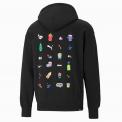 Sudadera Downtown Graphic Hoodie Negro