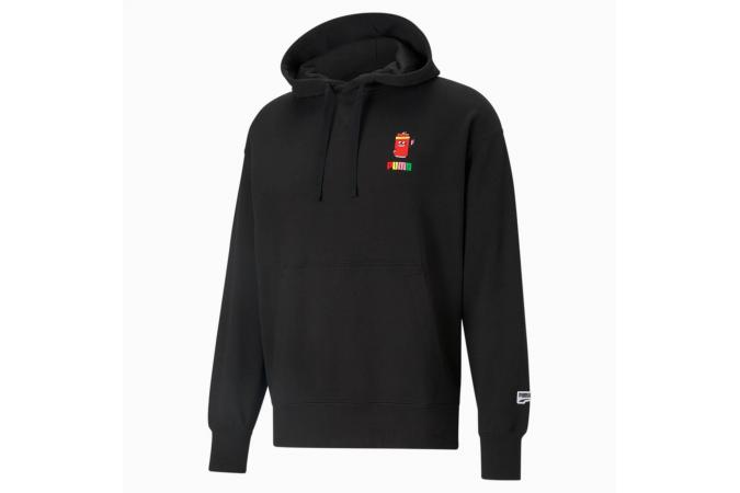 Sudadera Downtown Graphic Hoodie Negro