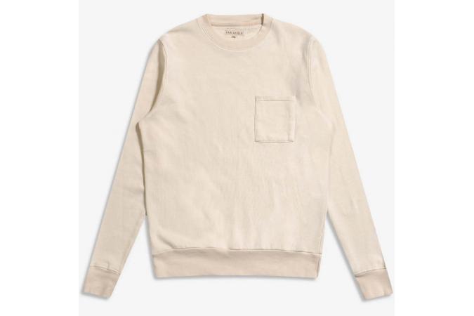 Sudadera Far Afield Pocket Seed Pearl Beige