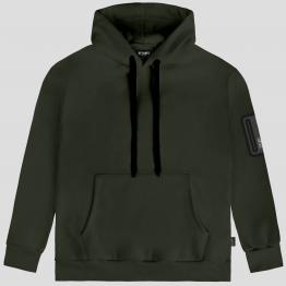 Sudadera Ko Samui Repocket Hoodie HEW G105 Verde Militar