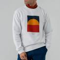 Sudadera Bolt Over The Horizon Crew Blanca 21WMASWE011W