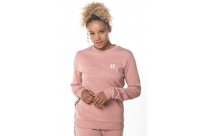 Sudadera Tape Sweatshirt Blush