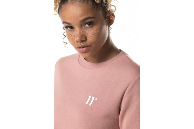 TAPE SWEATSHIRT BLUSH