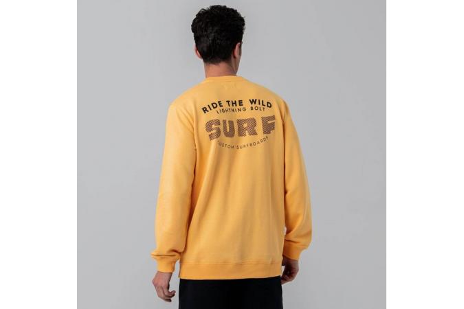 Sudadera Wild Surf Fleece Crew