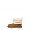 Bota T Fluff Mini Quilted Chesnut