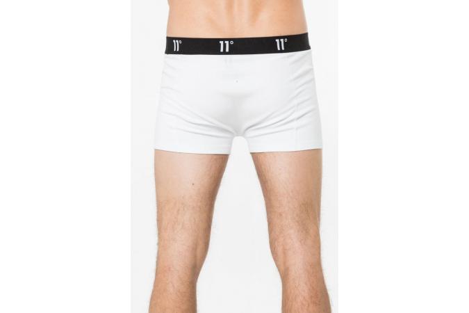 TWIN PACK CORE BOXER SHORTS WHITE