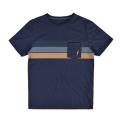 WOODWIND TEE DRESS BLUE