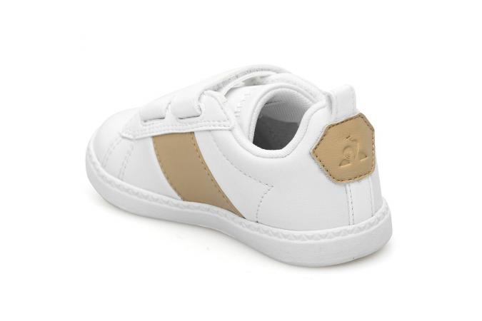 Zapatilla Courtclassic Inf Optical White/Croissant