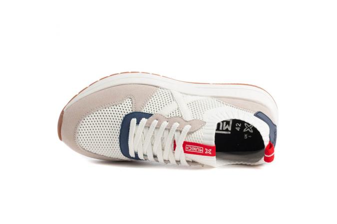 Zapatilla Net 10 Blanca/Gris