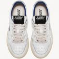 Zapatillas Autry AULM LE04 Leat/Elep/Wht/Silv/ Plateada